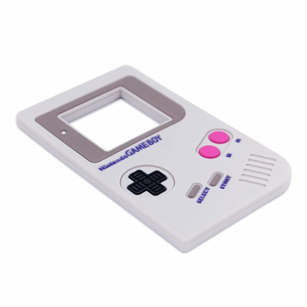 Anneaux de dentition  | Anneau de dentition en silicone Nintendo Texturé Doux Flexible Sensoriel Apaisant pour les gencives – Game Boy