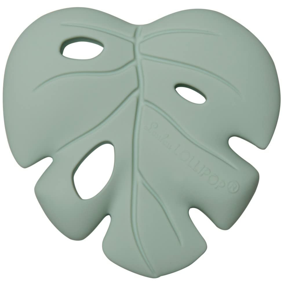 Anneaux de dentition  | Anneau de dentition en silicone pour bébé garçon et fille – Monstera Seafoam