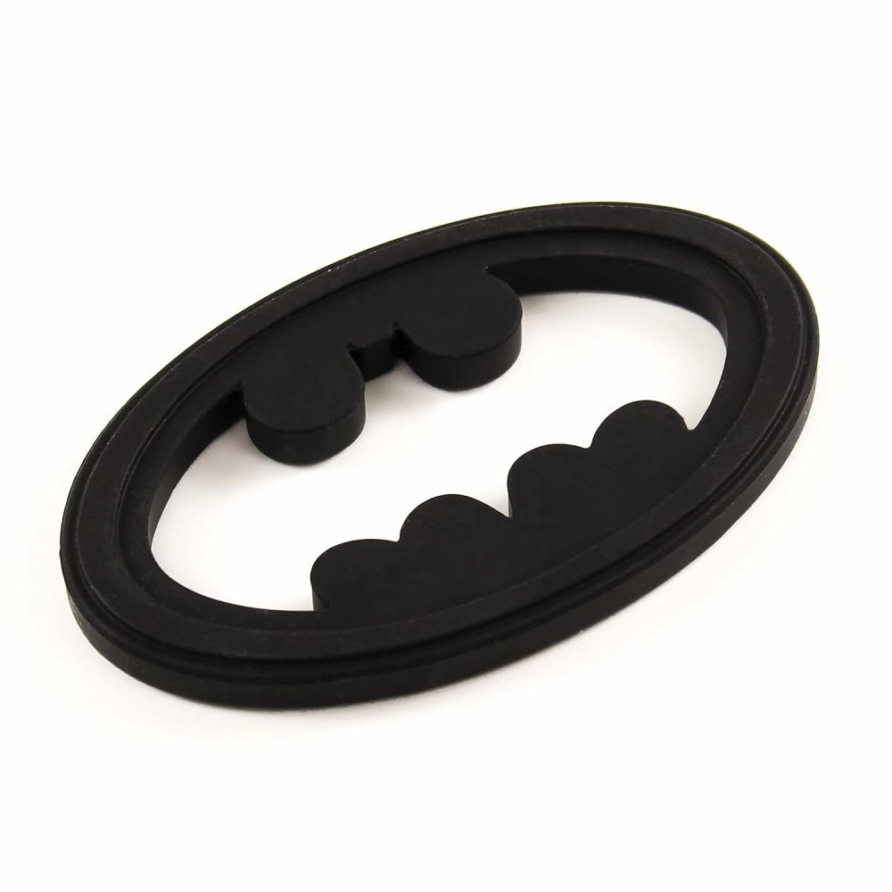 Anneaux de dentition  | Jouets de congélation pour bébés en dentition pour filles et garçons, anneau de dentition à mâcher pour soulager les gencives douloureuses, pour nourrissons à partir de 3 mois, en silicone souple et flexible, Batman DC Comics.