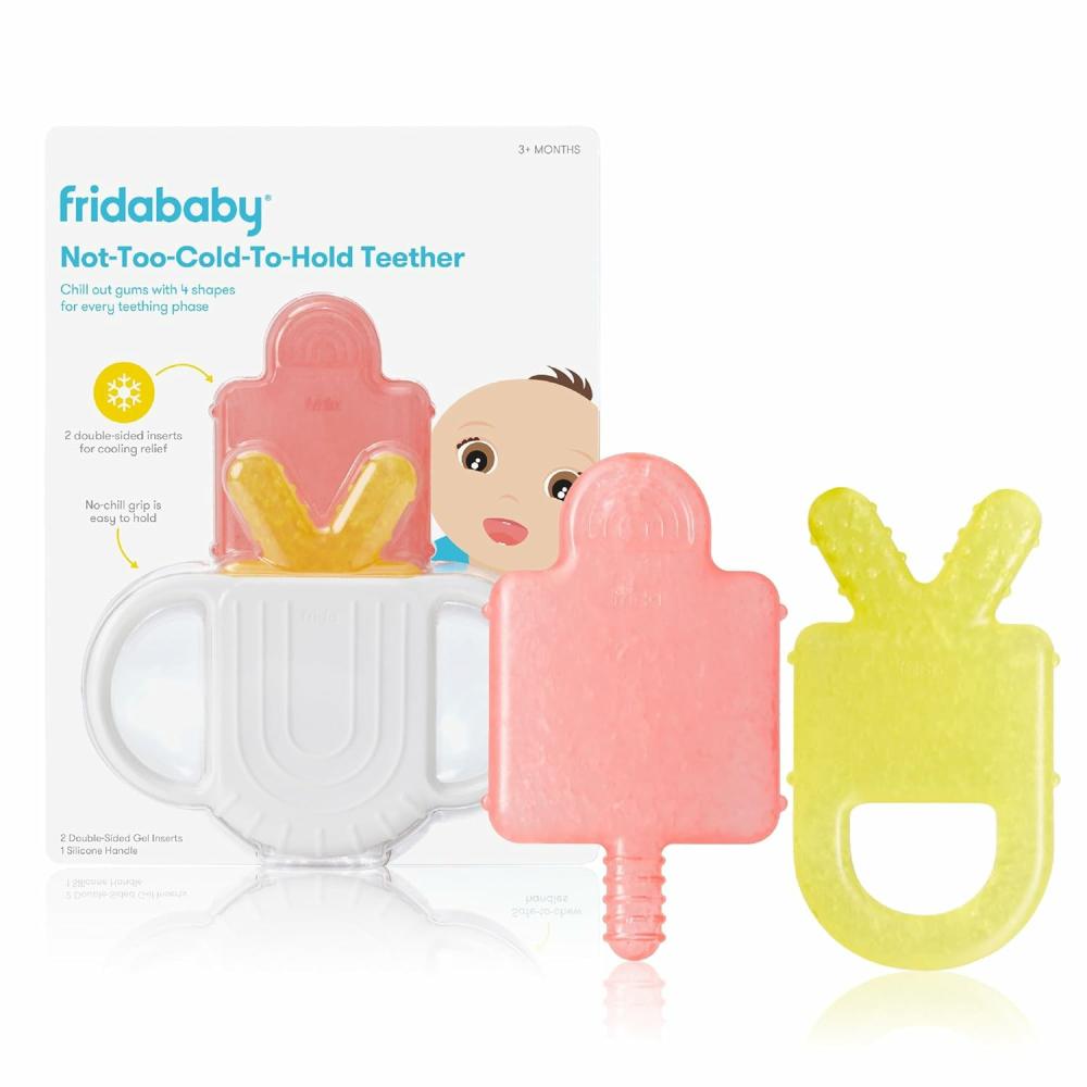 Anneaux de dentition  | Soulagement de la dentition : Anneau de dentition pour bébé, pas trop froid à tenir | Jouets de dentition en silicone sans BPA