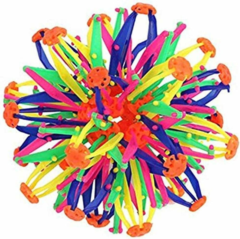 Balles  | Balle Magique Gonflable Colorée Grande Balle Extensible Convient Aux Enfants Ce Jouet Balle Soulage Le Stress Et L’Anxiété Jouets D’anniversaire Pour Garçons Et Filles