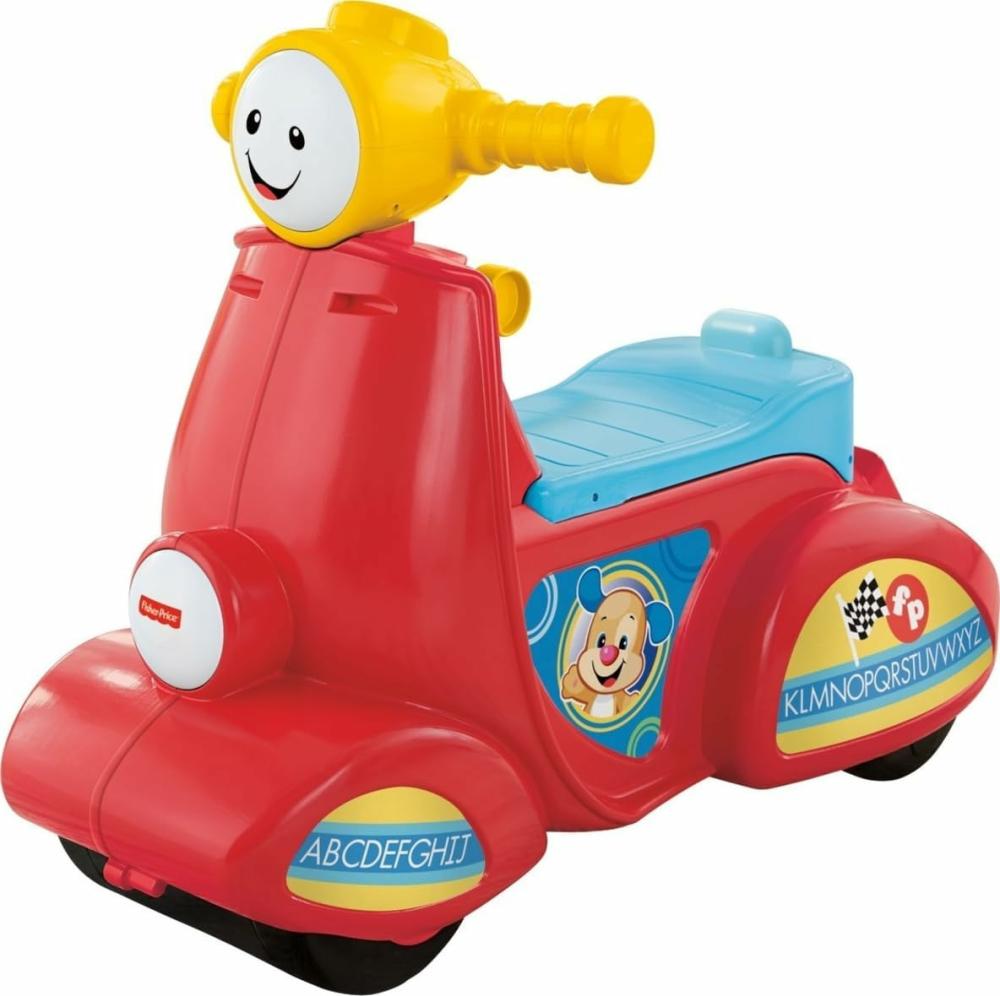 Jouets électroniques de développement précoce  | Jouet d’apprentissage pour bébé – Trottinette Laugh & Learn Smart Stages avec musique pour un jeu de développement pour les tout-petits à partir de 1 an.