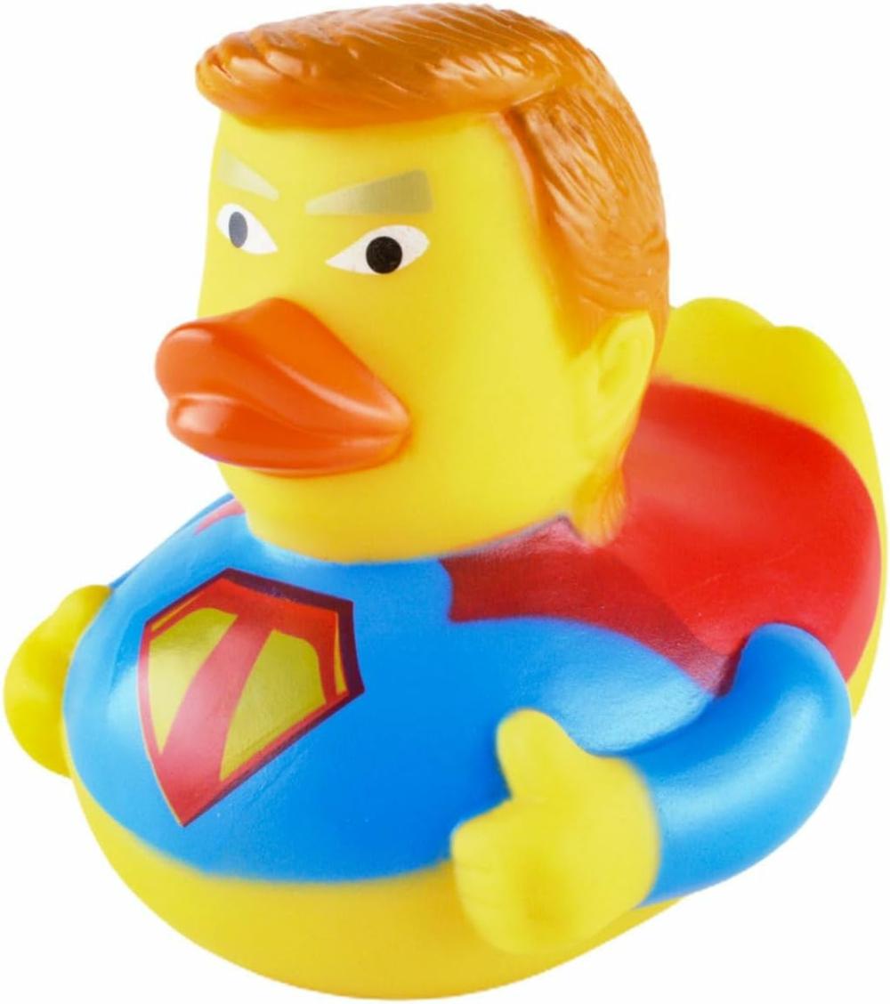 Jouets de bain  | Canard en Caoutchouc Donald Trump  Canard en Caoutchouc de 10 cm pour Baignoire  Jouet pour Baby Shower  Fête de Famille  Décoration Amusante pour Piscine  Canards en Caoutchouc Sifflants  Produits Dérivés  Élection du Drapeau 2024  Cadeau d’Anniversaire pour Enfants  Jeeps