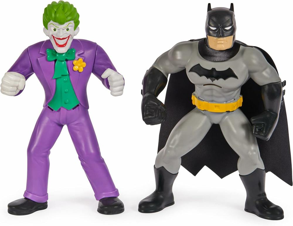 Jouets de bain  | Figurines flottantes DC Batman – Accessoires de piscine et jouets de piscine pour enfants – Fournitures de fête Batman et jouets aquatiques pour enfants de 3 ans et plus – Pack de 2 Batman et Joker