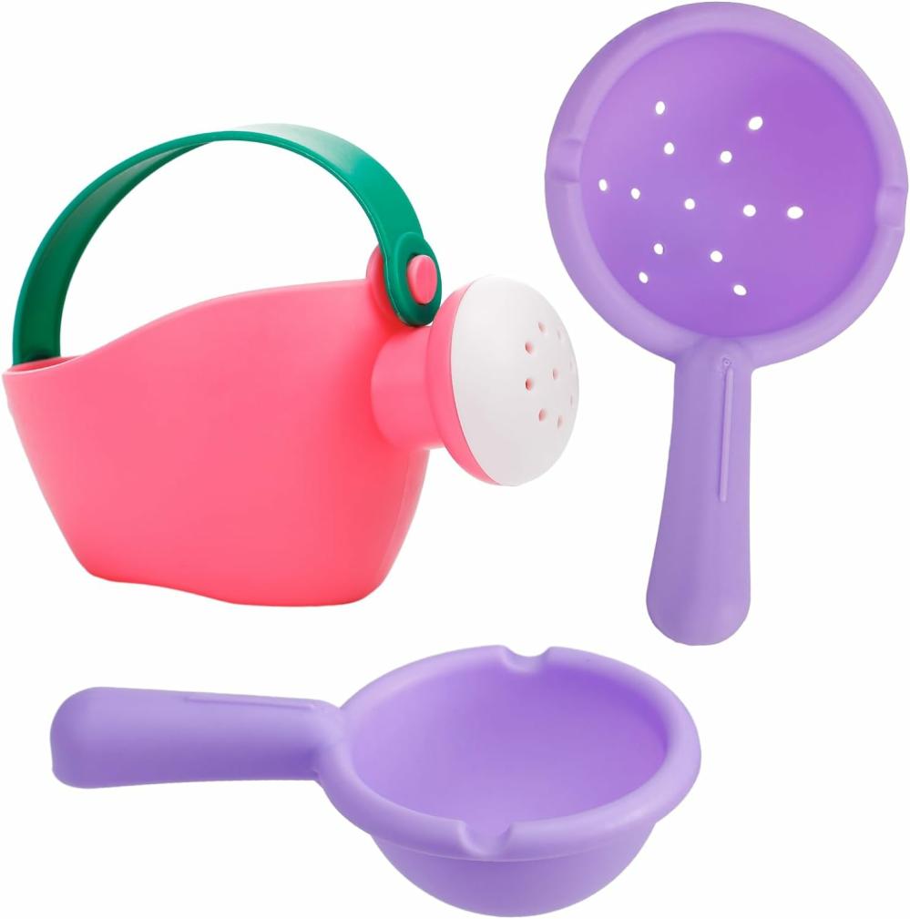 Jouets de bain  | Jouets de bain pour tout-petits de 1 à 3 ans – Pack de 3 jouets de baignoire pour bébé, piscine et table d’eau – Jouets aquatiques doux et sans moisissure – Amusants pour l’entraînement tactile – Cadeaux pour nouveau-nés