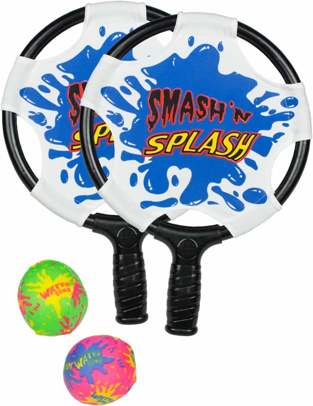 Jouets de plage  | Jeu de balle de paddle Smash ‘N’ Splash pour piscine – Diamètre de 11 pouces