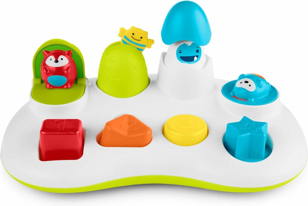 Jouets de tri et d’empilage  | Jouet Pop-Up de Tri des Couleurs pour Tout-Petits 6M+ – Explorez & Plus