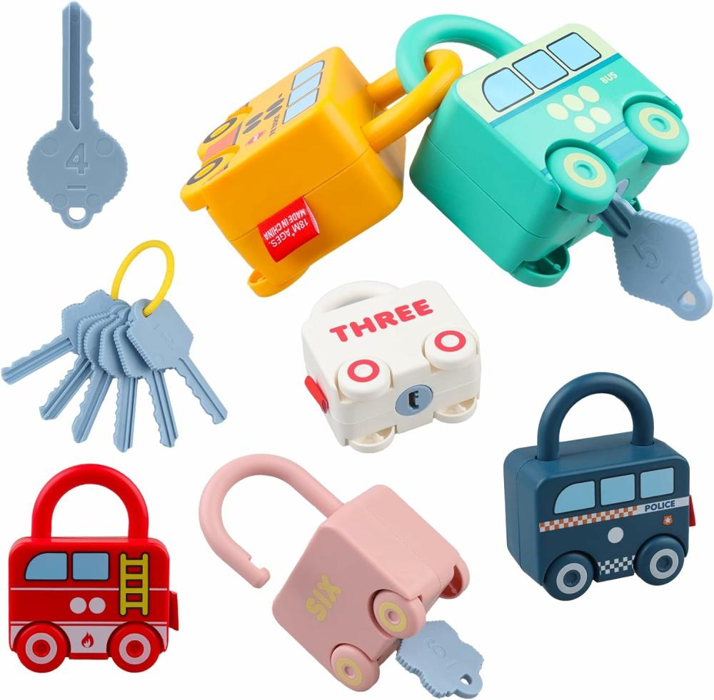 Jouets de tri et d’empilage  | Jouets éducatifs Montessori, jeux d’apprentissage, tableau d’activités pour les tout-petits – activités de voiture pour bébés – jouets de développement sensoriel et de motricité fine – cadeaux pour les enfants de 6, 9, 12, 18 mois, 1, 2, 3, 4 ans, garçons et filles.