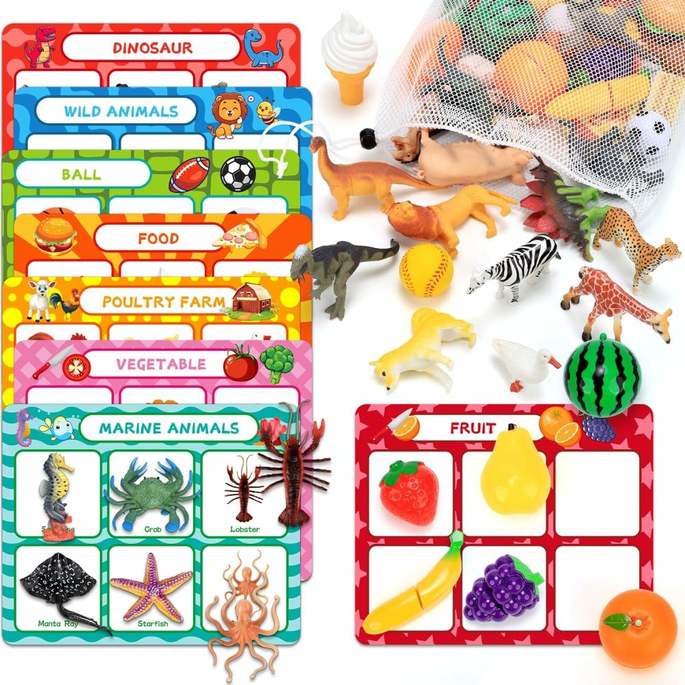 Jouets de tri et d’empilage  | Jouets de tri pour tout-petits – Jouets Montessori – Activités d’apprentissage préscolaire pour enfants – Jouets sensoriels pour l’autisme – Jeux éducatifs à thèmes multiples – Jeux de tri pour le développement des habiletés motrices fines pour les garçons et les filles de 3 ans et plus.