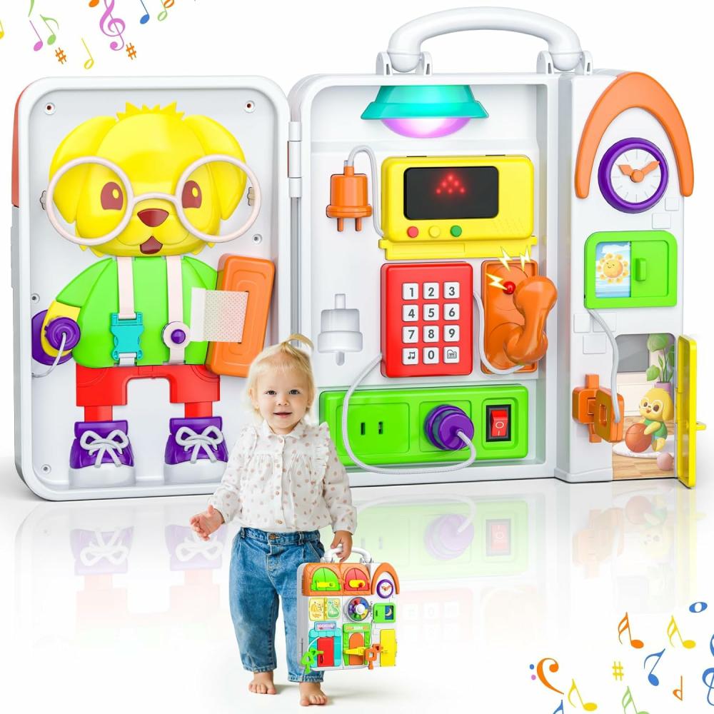 Jouets de tri et d’empilage  | Jouets Montessori pour enfants de 1 an, jouets pour tout-petits de 2 à 4 ans, tableau sensoriel, jouets d’avion pour tout-petits de 1 à 3 ans, jouets éducatifs pour bébés de 12 à 18 mois, cadeau d’anniversaire pour garçon ou fille de 1 à 2 ans.