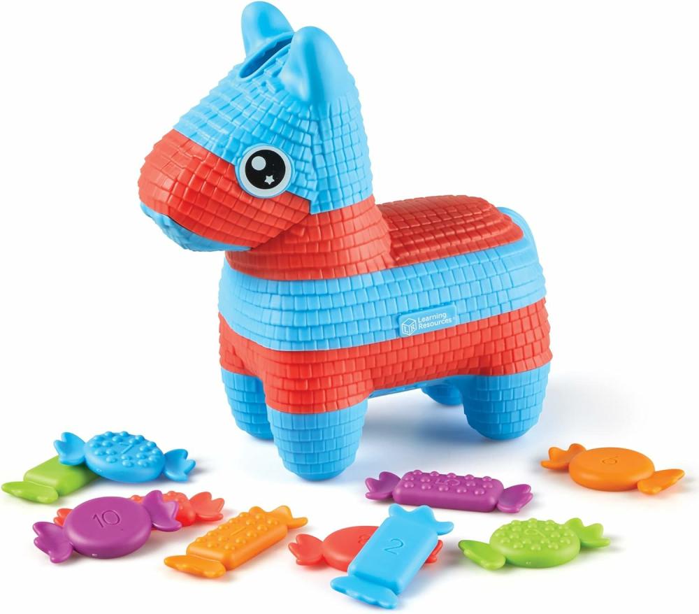 Jouets de tri et d’empilage  | Pia La Piñata Remplie et Renversée – 11 Pièces Âge 18 Mois Meilleurs Jouets pour Tout-Petits Maternelle Compétences Motrices Fines Jouets Éducatifs