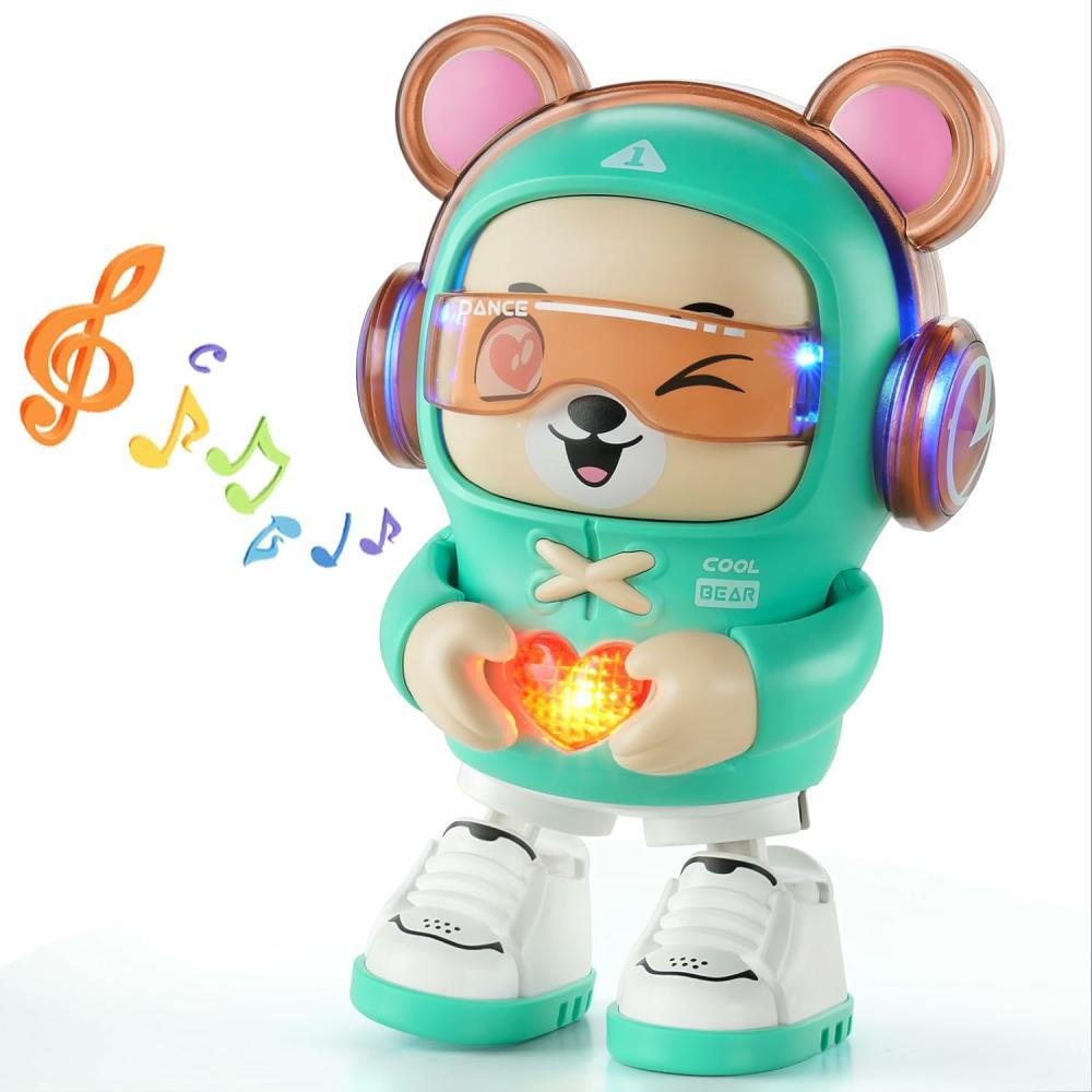 Jouets musicaux  | Jouets interactifs pour bébés, avec lumière et musique dansante, geste d’amour, jouet amusant qui rampe pour les bébés de 6 à 12 mois, jouet pour tout-petits et enfants de 1 à 5 ans.