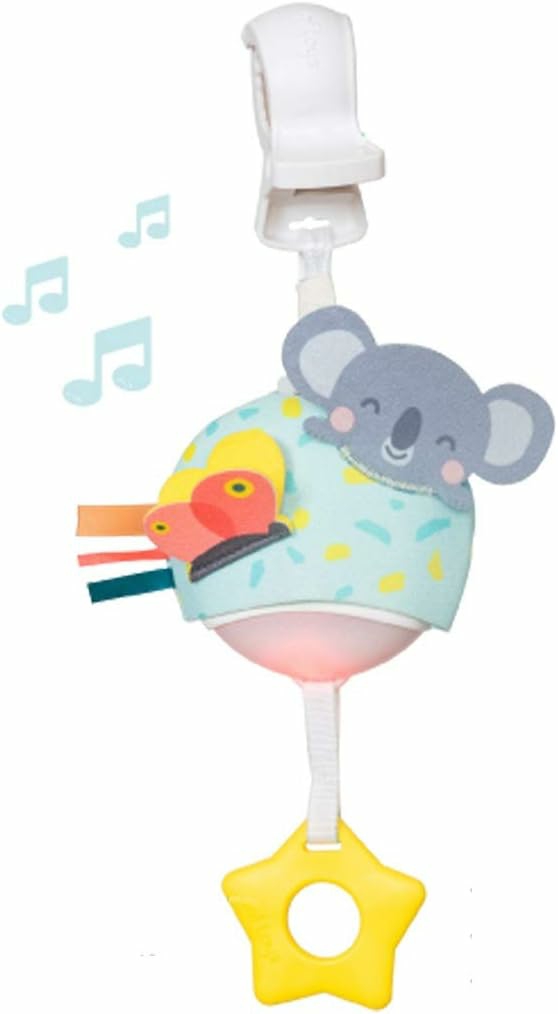 Jouets musicaux  | Koala Musical À Emporter – Jouet Suspendu avec Musique et Lumières pour Bébé | Compagnon de Voyage pour Parents et Bébé  Apaise Bébé  Garde Bébé Détendu lors des Promenades  Pour Nourrissons et Plus