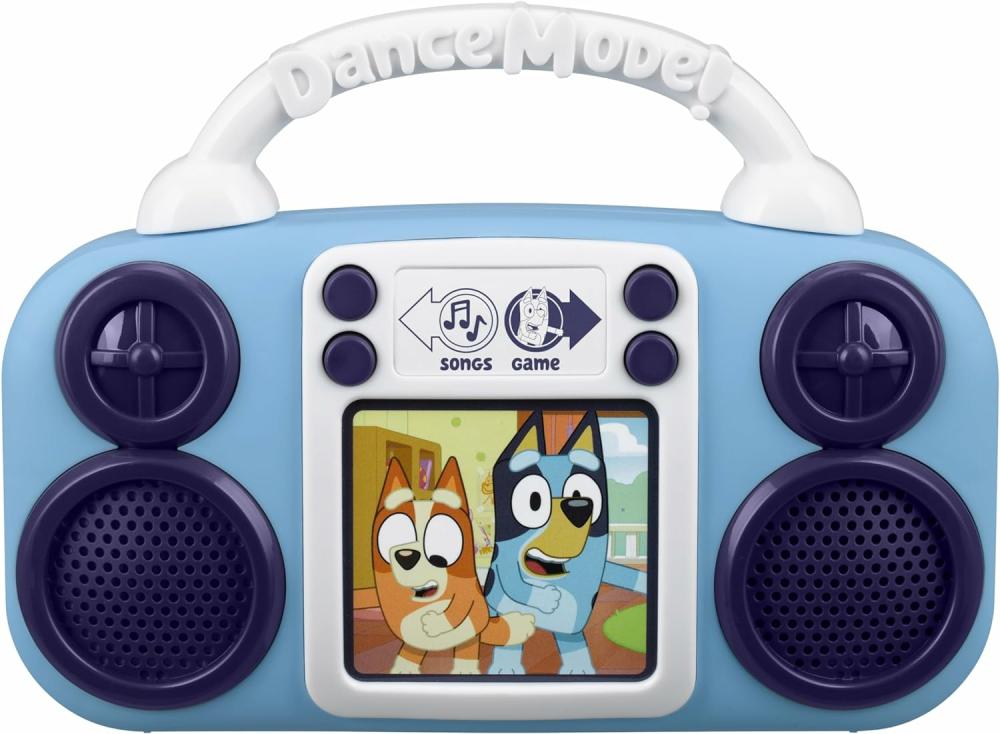 Jouets musicaux  | Lecteur de musique Bluey – Jouet pour tout-petits avec musique intégrée pour les fans des jouets Bluey, idéal pour les garçons et les filles.