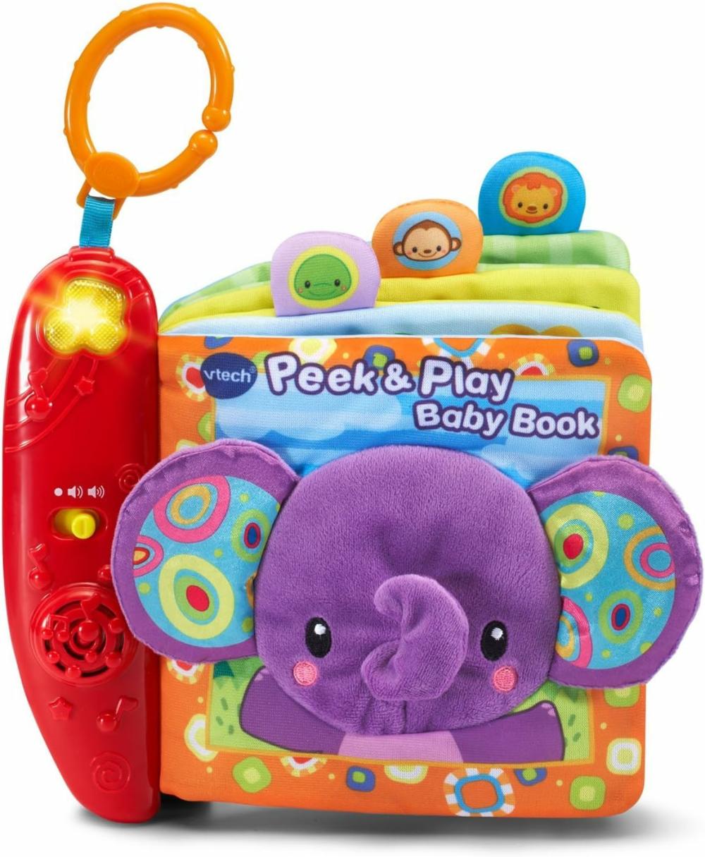 Jouets musicaux  | Livre pour bébé Peek And Play Violet