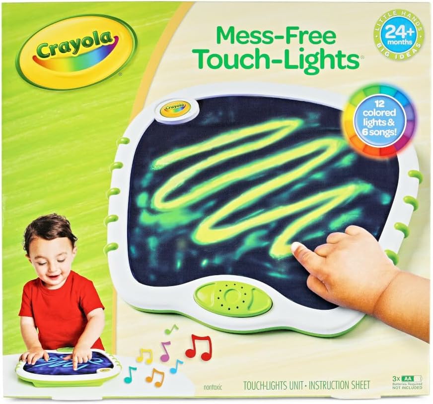 Jouets musicaux  | Lumières Tactiles pour Tout-Petits  Jouet Musical  Tableau Sensoriel  Jouets Sensoriels pour Tout-Petits  Peinture au Doigt Sans Désordre  Cadeau pour Tout-Petit  2+