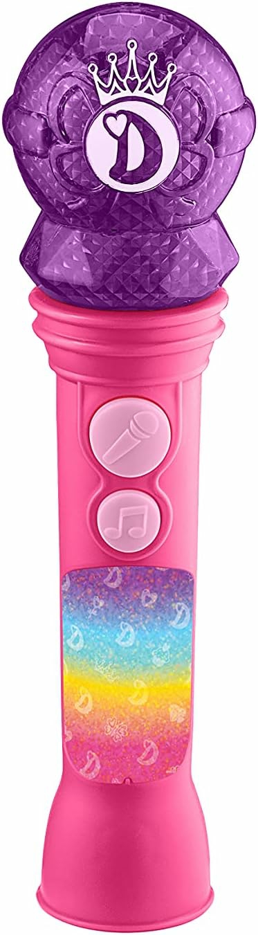 Jouets musicaux  | Microphone Love Diana pour enfants – Jouet musical pour filles avec musique intégrée – Microphone pour enfants conçu pour les fans des jouets et cadeaux Love Diana.