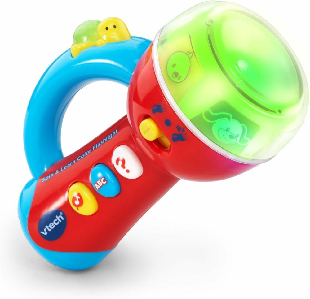 Jouets pour bébés et tout-petits  | Toupie & Apprends : Lampe de poche colorée