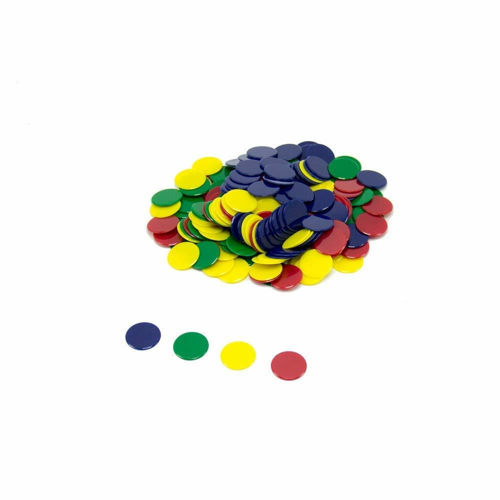 Jouets de tri et d’empilage  | Jetons de Bingo en Plastique Solides  Jetons pour Jeux  Manipulatives de Comptage  Jetons de Jeu  Compteurs Mathématiques pour Enfants  Jetons de Comptage  Manipulatives Mathématiques  Bingo Mathématique  Compteurs pour Enfants en Mathématiques (Ensemble de 200)