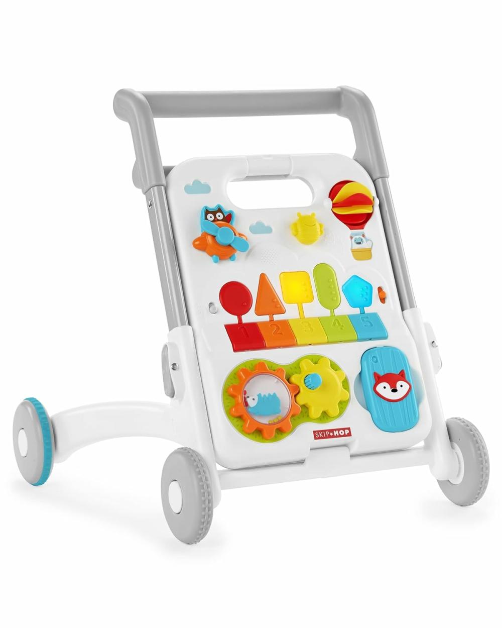 Jouets musicaux  | Pousseur pour bébé Explore & More 4-en-1