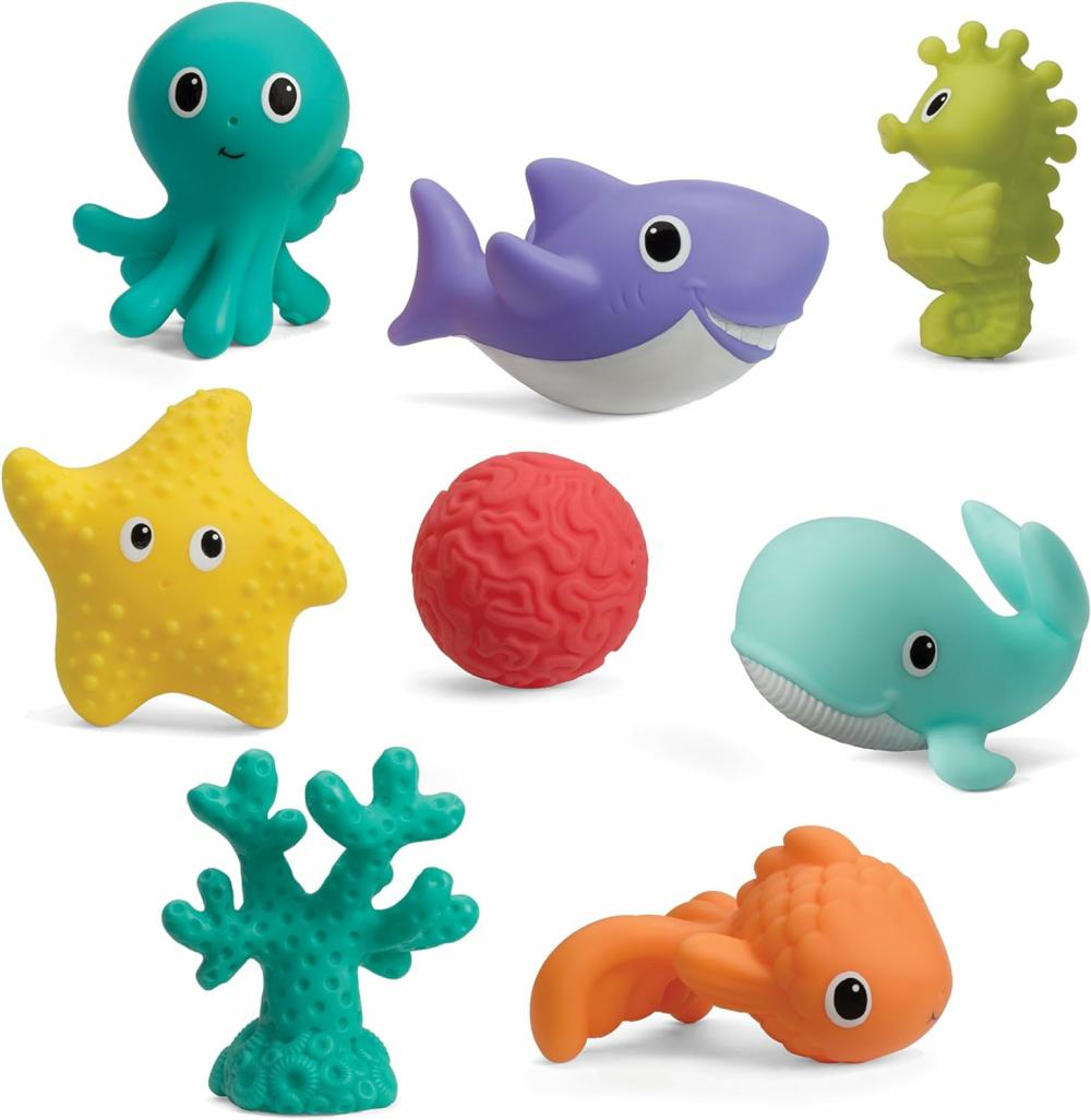 Jouets de bain  | Set de 8 Squirters de Bain Aquarium